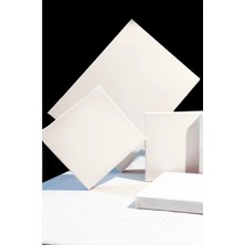 Kanvassepetinet Ölçü Şeçenekli 80X80 cm Arkadan Zımbalı Kare Pamuklu Tuval Öğrenci