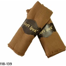 Soft İpek Soft Ipek Mio Caz Pamuk Şal (Hardal) 118-139