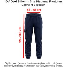 Idv Özel Bilkent - 3 Ip Diagonal Pantolon Lacivert 6 Beden