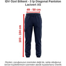 Idv Özel Bilkent - 3 Ip Diagonal Pantolon Lacivert Xs