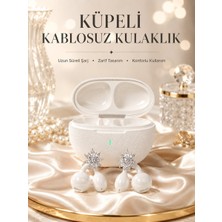 Ethab Ticaret Yeni Nesil Küpeli Kablosuz Kulaklık Güçlü Bataryalı - GL002V-7MTAW0