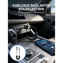 Ethab Ticaret USB Bluetooth Aux Ses Adaptörü Kablosuz Müzik Aktarım Cihazı - GL002V-7MTK97