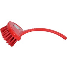 Solmazlar Online Plastik Saplı Lavabo ve Küvet Fırçası Karışık Renk 11 cm