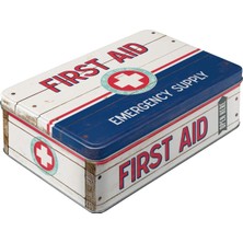 Nostalgic Art Nostalgic-Art Düz Saklama Kabı - First Aid & Drugstore 23X16X7 cm 30721