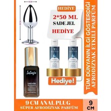 Aşkın Deposu DEROMEYA HEALTH -  İNTENSE Kadınların Sorduğu O Koku Afrodizyak Etkili  KADINLARIN KARŞI KOYAMADIĞI PARFÜM 10 ML +9 CM ANAL PLUG + ÇOK ÖZEL HEDİYE