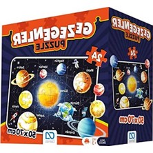 Esranın Dünyası 24 Parça Eğitici Puzzle - Gezegenler Temalı Maxi Boy Set