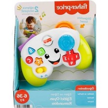 Esranın Dünyası Fisher-Price Türkçe Dil Desteğiyle 6 Ay ve Üzeri Bebekler ve Yürüme Çağındaki Çocuklar Için Işıklı ve Şarkılar Içeren Eğlen ve Öğren Eğitici Oyun Kumandası, Yeşil Renkli Oyun Konsolu Oyuncağı, HXB64