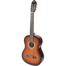 Esranın Dünyası Sunburst Mat Renkli Klasik Gitar, 4/4 Ölçüsünde
