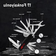 Esranın Dünyası 17 Fonksiyonlu Çok Amaçlı Çakı, Outdoor Kullanım Için