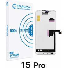 Starozon iPhone 15 Pro  Soft-Oled Flex'li Sensörlü Diagnostic Ekran