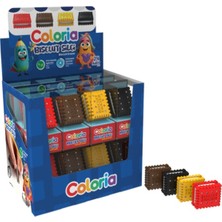 Silka Coloria Bisküvi 3D Silgi Kutulu - 1 Adet