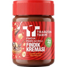 Trabzon Tarım Fındık Parçacıklı Fındık Kreması (%33 Fındık)  320G