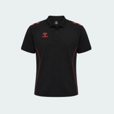Hummel 912456 Target Kamp T-Shirt Siyah-Kırmızı