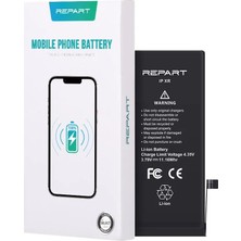 Repart iPhone Xr Uyumlu Güçlendirilmiş Yüksek Kapasite Batarya - 3550 Mah