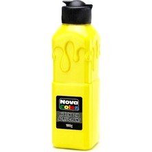 Nova Color Akrilik Boya 180GR Limon Sarısı - 3 Adet