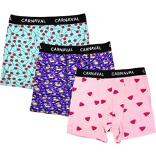 Carnaval Socks Carnaval Sweet & Space Erkek Boxer 3’lü Set