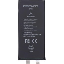 Repart iPhone 11 Uyumlu Batarya (Film'siz Puntalanabilir - Cell) - 3110 Mah