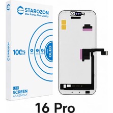 Starozon iPhone 16 Pro Soft-Oled Flex'li Sensörlü Diagnostic Ekran