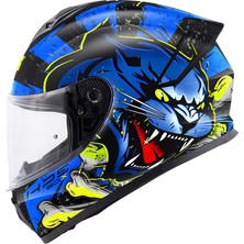 Givi Gıvı 50.x Wıld Mat Siyah-Mavi Kask