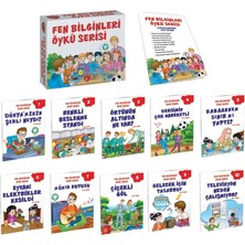 Çalışkan Arı Yayınları Fen Bilginleri Öykü Serisi 10 Kitap+Değerlendirme Kitapçığı Çalışkanarı