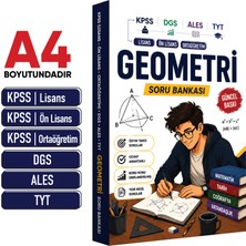 Karakutu Yayınları 2026 Kpss-Ags-Dgs-Ales-Tyt Anamorfik Geometri Soru Bankası Çözümlü Güncel Baskı