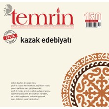 Temrin Dergisi Temrin Düşünce ve Edebiyat Dergisi Sayı: 150 Temmuz - Ağustos 2026
