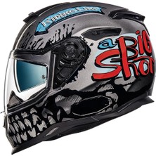 Nexx SX.100 Bıg Shot Gri Kask
