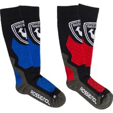 Rossignol L3 Thermotech 2p Unisex Kırmızı Kayak Çorabı