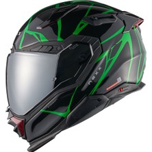 Nexx X.wst 3 B-Sıde Siyah Yeşil Kask
