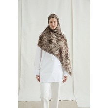 Camellia Scarfs Monaco Kraş Şal - Kum