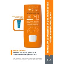 Avene Stick Güneş Kremi Spf 50+ Hassas Bölgeler Için Yüksek Koruma Sağlayan Güneş Koruyucu 8 Gr+Ducray Keracnyl Arındırıcı Temizleme Jeli (40 Ml) Hediye