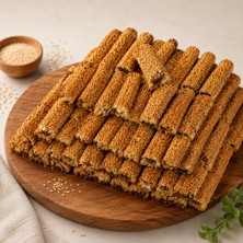 Yumuşak Susamlı Hurma Rulosu – Bol Susamlı, Doğal Hurma Dolgulu, Geleneksel Lezzet 1 kg