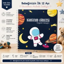 Dream Art Galery Dreamart Galery, Kişiye Özel Isimli Bebek Defteri - Bebek Günlüğü - Anı ve Fotoğraf Albümü - Ilk Yılım