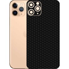 Kapps Iphone 11 Pro ile Uyumlu Bumper Serisi Premium Arka Kapak Kaplama(Kenarlar Yoktur!)