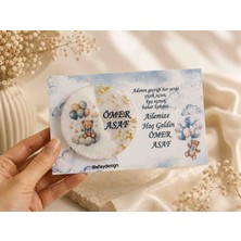 Efay Bebek Hediyelik , Bebek Magneti , Doğum Magneti , Hoşgeldin Bebek - 10 Adet