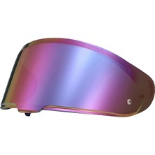 Ls2 Dragon-Challenger 2 Kask Camı Irıdıum Kırmızı
