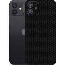 Kapps Iphone 12 ile Uyumlu Bumper Serisi Premium Arka Kapak Kaplama(Kenarlar Yoktur!)