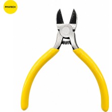Piyatech 110 mm Hassas Yan Keski – Yaylı Mini Tel ve Kablo Kesme Pensesi