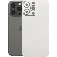 Kapps Iphone 13 Pro ile Uyumlu Bumper Serisi Premium Arka Kapak Kaplama(Kenarlar Yoktur!)