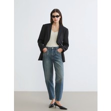 Lc Waikiki Yeni Sezon Barrel Fit Taşlı Kadın Jean Pantolon