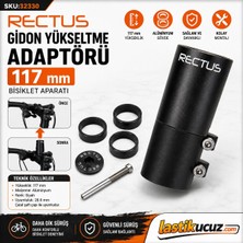 Rectus Gidon Yükseltme Adaptörü 117 mm Bisiklet Aparatı