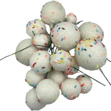 Depposite Şekerli Top Süs Mix Beyaz