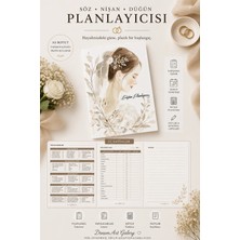 Dream Art Düğün Planlayıcı, Çeyiz Alışveriş Rehberi, Listesi , A5 Boyutunda