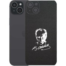 Kapps Iphone 15 Plus ile Uyumlu Bumper Serisi Premium Arka Kapak Kaplama(Kenarlar Yoktur!)