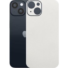 Kapps Iphone 14 ile Uyumlu Bumper Serisi Premium Arka Kapak Kaplama(Kenarlar Yoktur!)