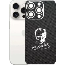 Kapps Iphone 15 Pro ile Uyumlu Bumper Serisi Premium Arka Kapak Kaplama(Kenarlar Yoktur!)