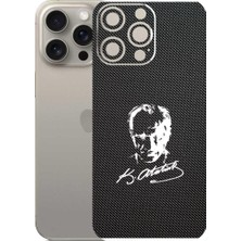 Kapps Iphone 15 Pro Max ile Uyumlu Bumper Serisi Premium Arka Kapak Kaplama(Kenarlar Yoktur!)