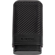 Zippo Carbon Range Deri Puro Kılıfı  Seyahat Humidoru