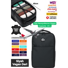 Jet Turtle Seyahat Sırt Çantası 40CM 40X25X15 cm Pegasus, Wizz Air, Ryanair, El Valizi Koltuk Altı Valizi