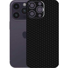 Kapps Iphone 14 Pro Max ile Uyumlu Bumper Serisi Premium Arka Kapak Kaplama(Kenarlar Yoktur!)